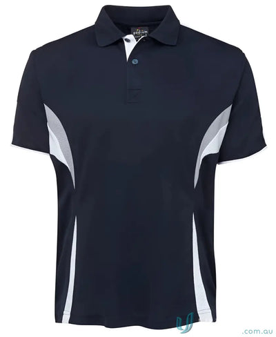 Navy and white JB’s Podium Ladies Cool Polo shirt for staying cool in style