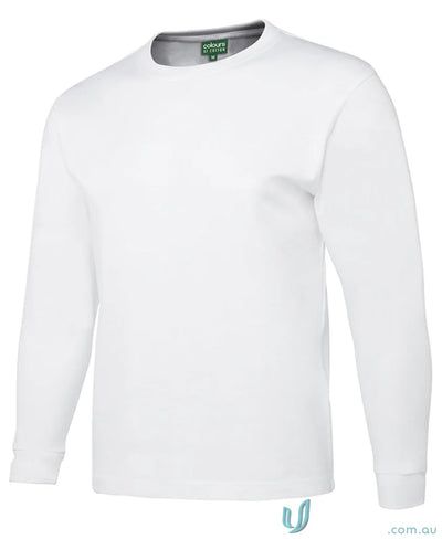 White long-sleeved cuffed tee from JB’S Wear Kids for sun protection