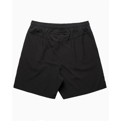 Black athletic shorts.