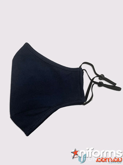 Face Masks MASKS.COTTON.081pk Kids 3 Layer Face Masks in Black