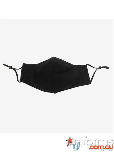 Face Masks MASKS.COTTON.081pk Kids 3 Layer Face Masks in Black