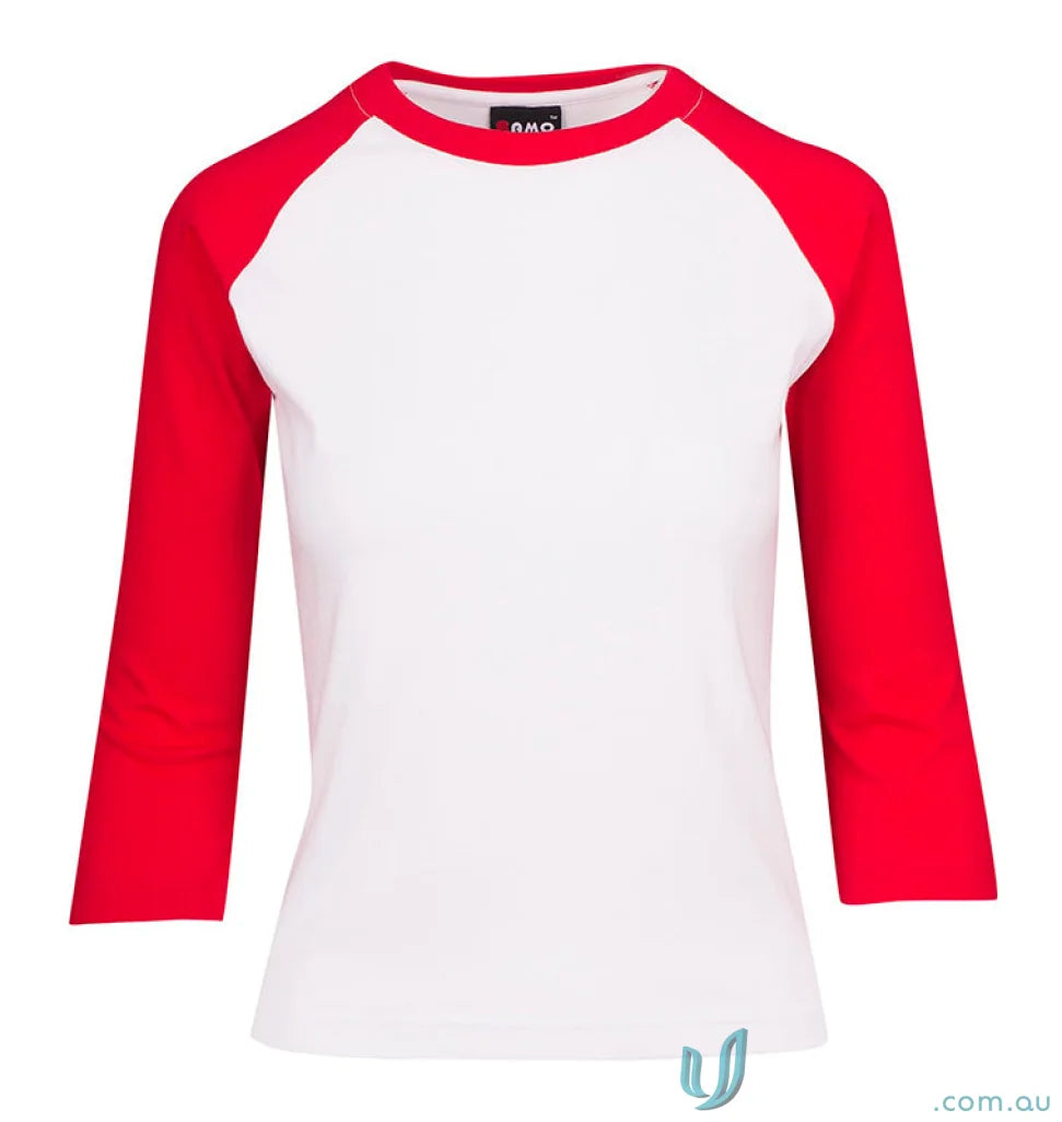 Ramo T143RG Kids 3Qtr Raglan Tee
