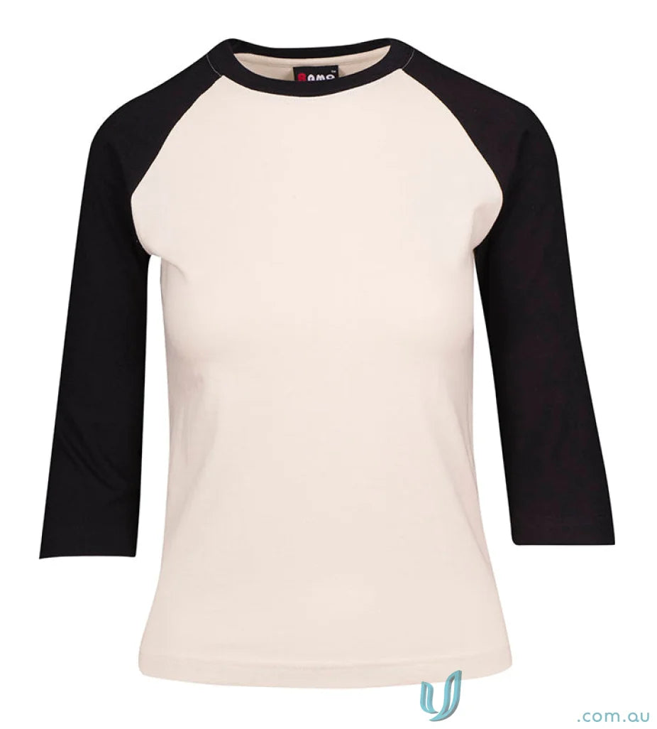 Ramo T143RG Kids 3Qtr Raglan Tee