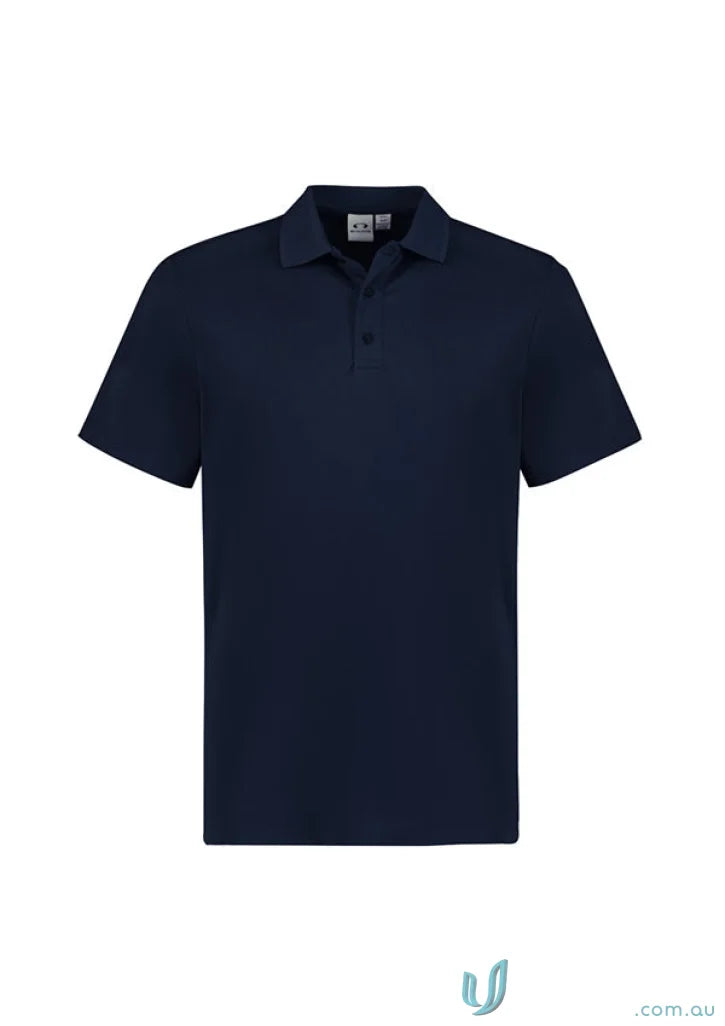 Kids Action Polo navy blue short-sleeved breathable sports knit for school uniforms