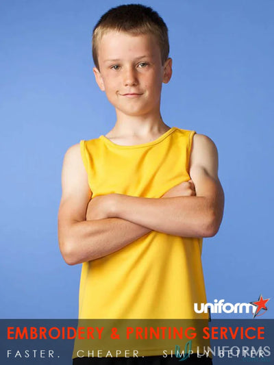 Aussie Pacific 3107 Kids Botany Singlet