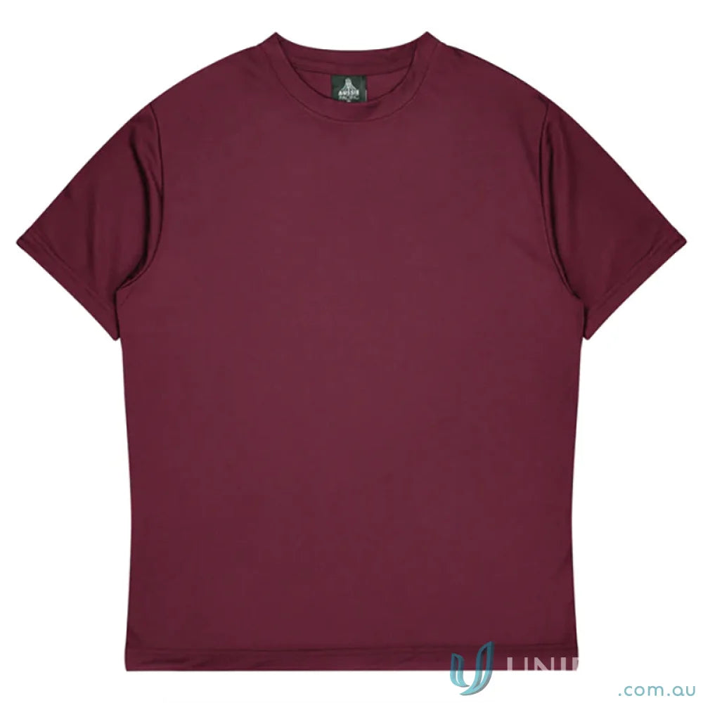 Aussie Pacific 3207 Kids Botany Tee in Maroon