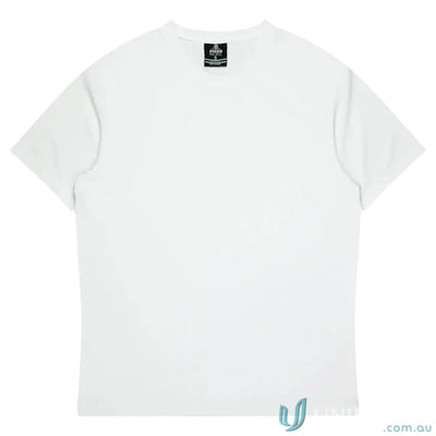 Aussie Pacific 3207 Kids Botany Tee in White