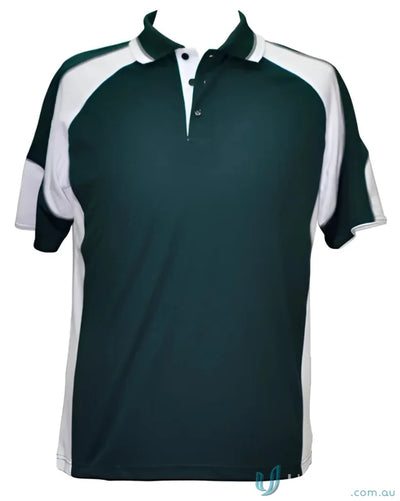 Kids Spirit Cooldry Two-tone Alliance Polo in mini waffle fabric for kids style