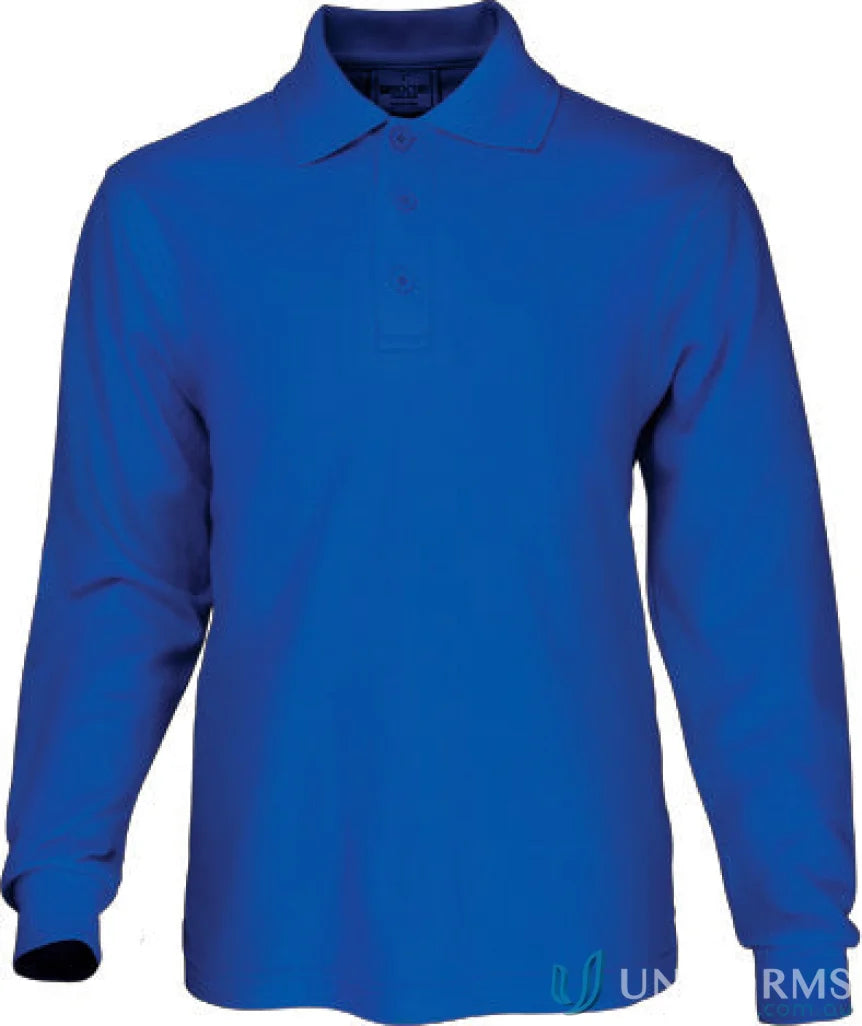 Bocini CP1316 Kids L/S Basic Polo