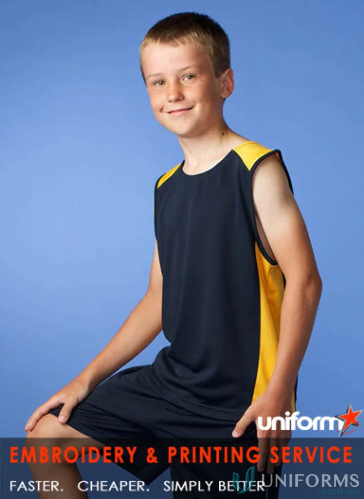 Aussie Pacific 3101 Kids Premier Singlet