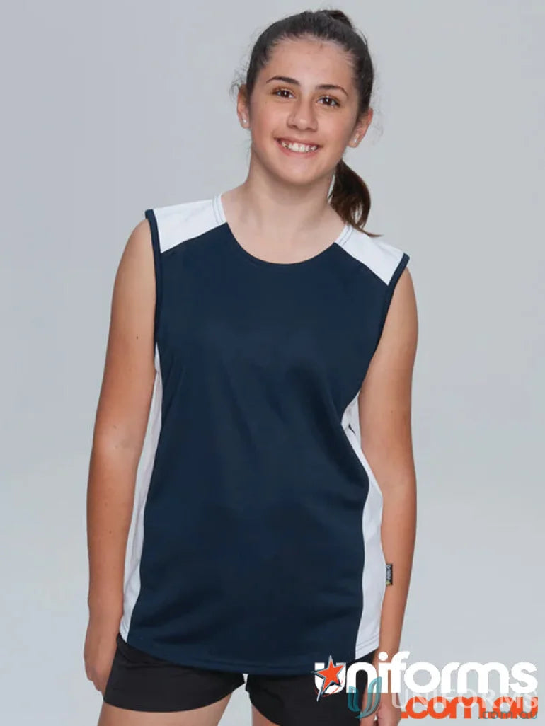 Aussie Pacific 3101 Kids Premier Singlet front product image