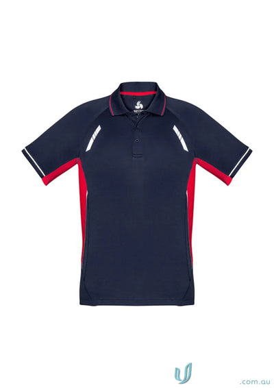 Kids Renegade Polo navy and red short-sleeved shirt for boys from Biz Collection Kids