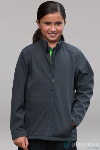 Aussie Pacific 3512 Kids Selwyn Jacket in slate front product image