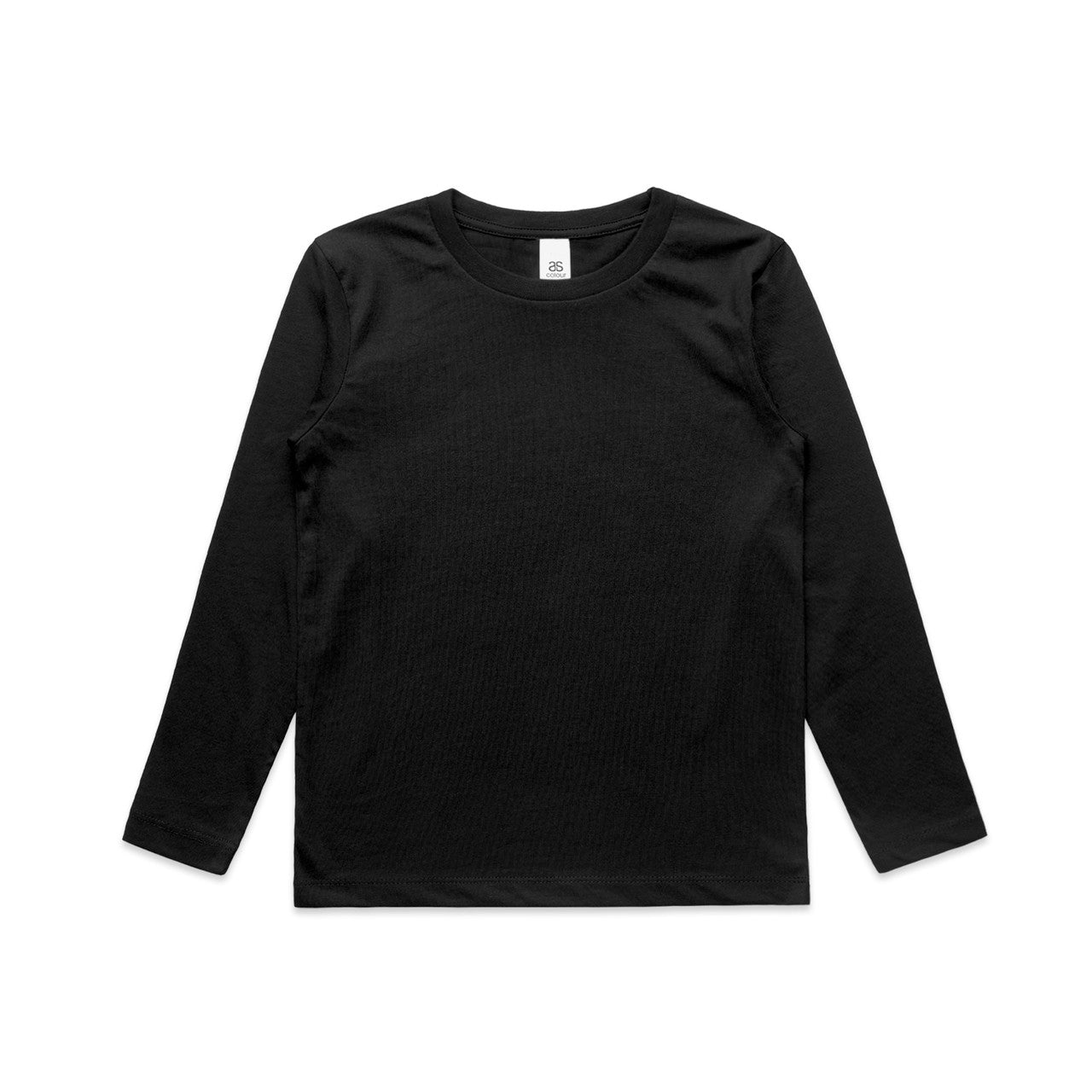 Kids Staple L/S Tee 3007 - Black