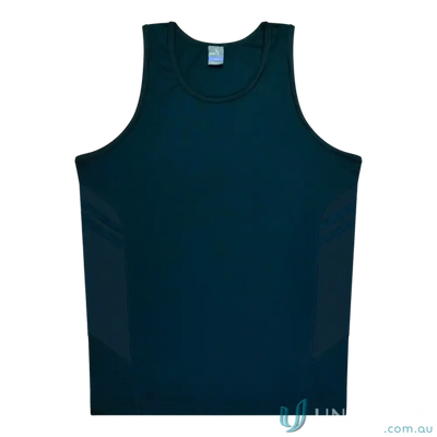 Aussie Pacific 3111 Kids Thames Dark Singlet in Navy