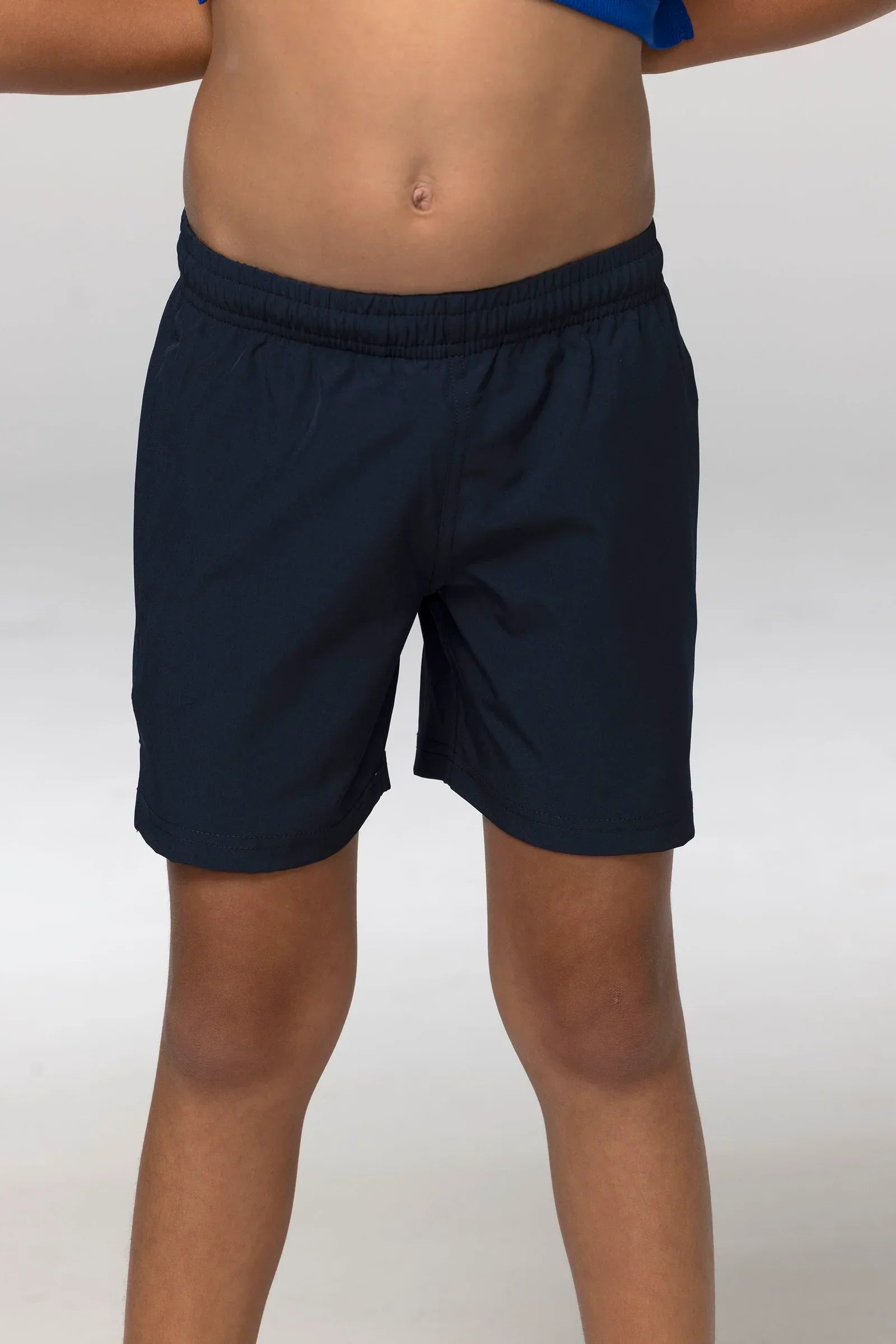 3606-TI 3606 Kids Training Shorts in Black front product image