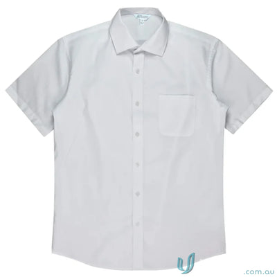Aussie Pacific 1910S Kingswood SS Shirt in white