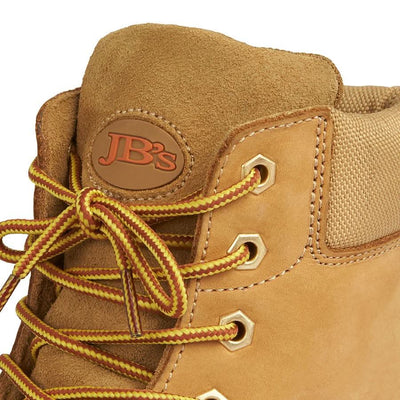 Tan work boot with rugged sole perfect for workwear and outdoor uniforms
