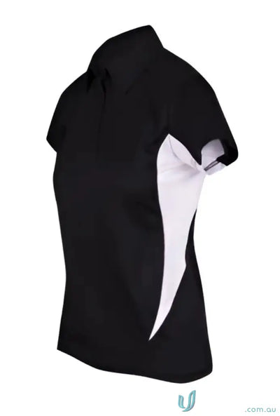 Ramo P446LD Ladies Accelerator Polo -Dark Colours in Black