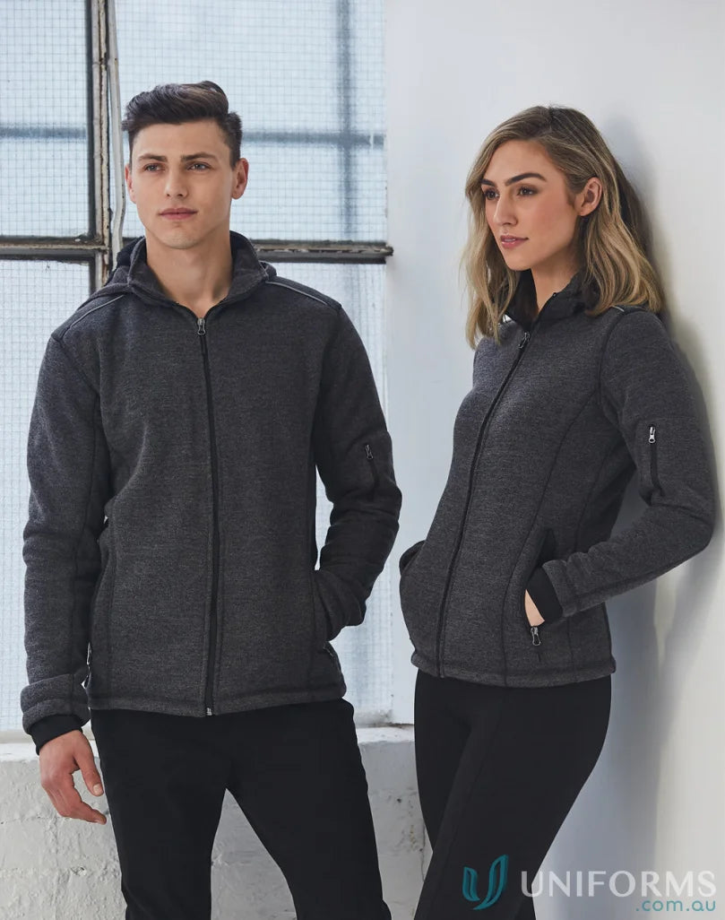 Two gray ladies Acland jackets with practical design and to keep your hands warm
