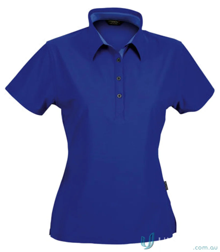 1159-PT 1159 Ladies Premium Argent Polo