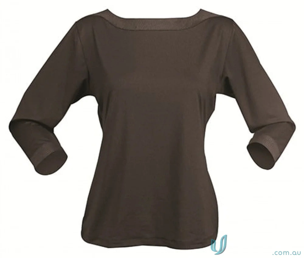 LADIES T-Shirts - Stylish and Comfortable Options for Work and Casual Wear 1259Q Ladies Argent Top