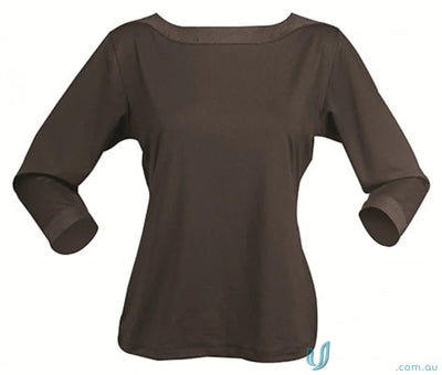 LADIES T-Shirts - Stylish and Comfortable Options for Work and Casual Wear 1259Q Ladies Argent Top