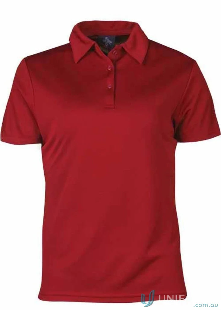 Aussie Pacific 2307 Ladies Botany Polo in Red