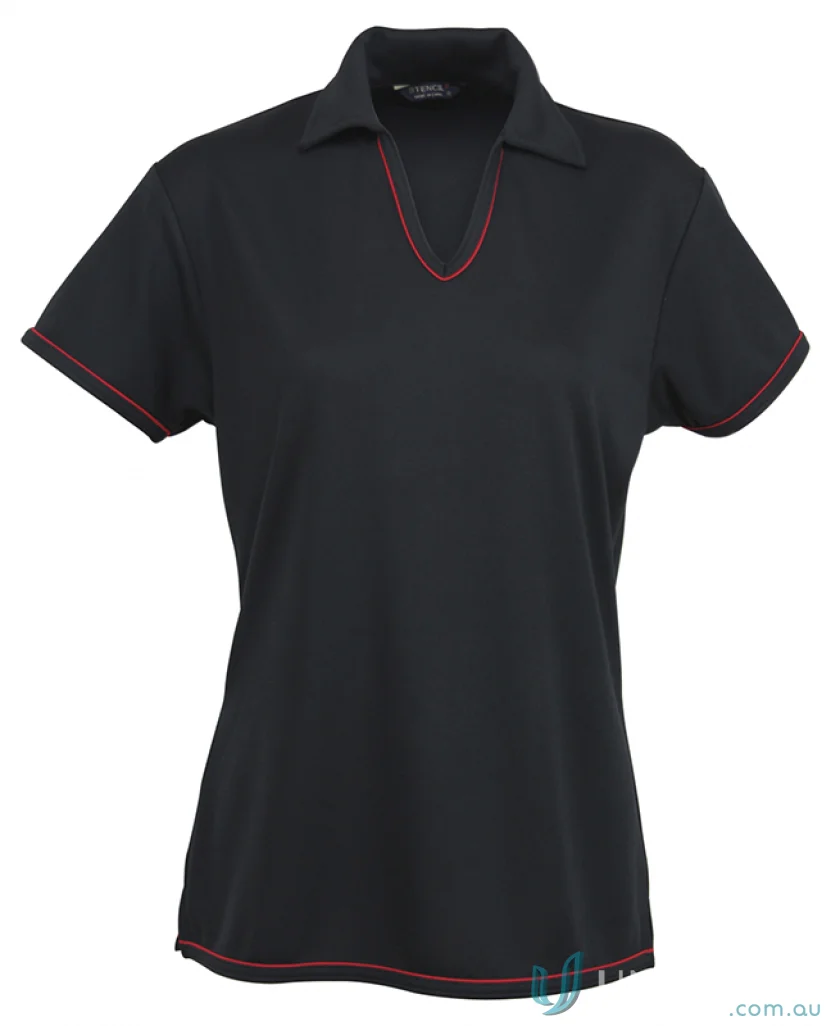 Stencil 1110B Ladies Cool Dry Polo