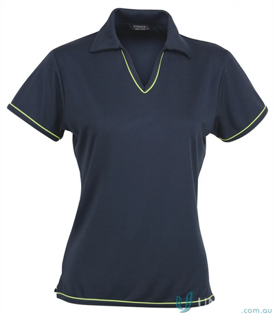 Stencil 1110B Ladies Cool Dry Polo