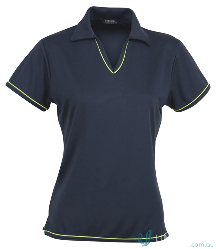Stencil 1110B Ladies Cool Dry Polo