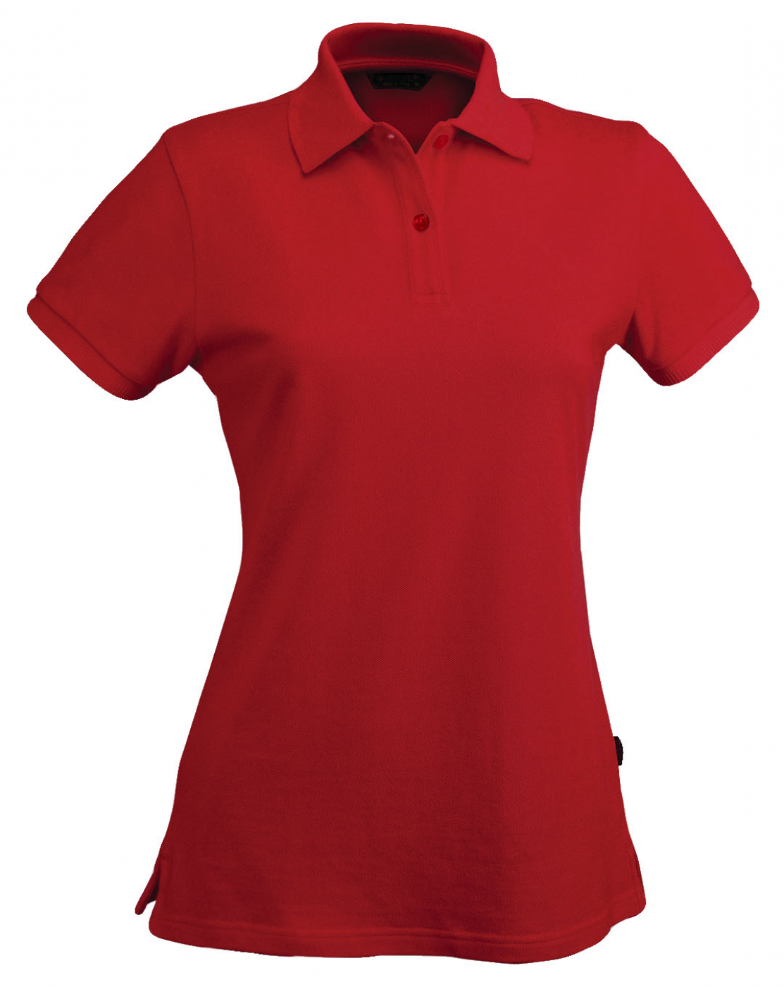 New 7115 Ladies Cotton Traverse Polo in Red