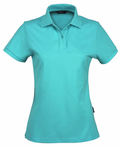 New 7115 Ladies Cotton Traverse Polo