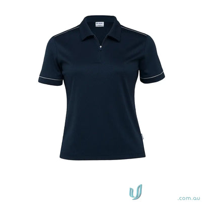 DGMP WDGMP Ladies DriGear Matrix Polo in Navy/Silver