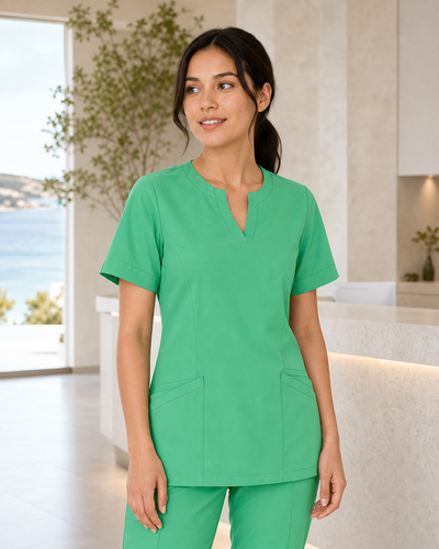 Ladies Ellen Scrub Top