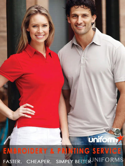 Stencil 1154 Glacier Premium Ladies SS Polo
