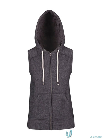 Ramo FZ77UN Ladies/Junior Heather Sleeveless Hoodies