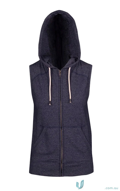Ramo FZ77UN Ladies/Junior Heather Sleeveless Hoodies