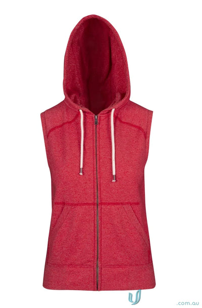 Ramo FZ77UN Ladies/Junior Heather Sleeveless Hoodies