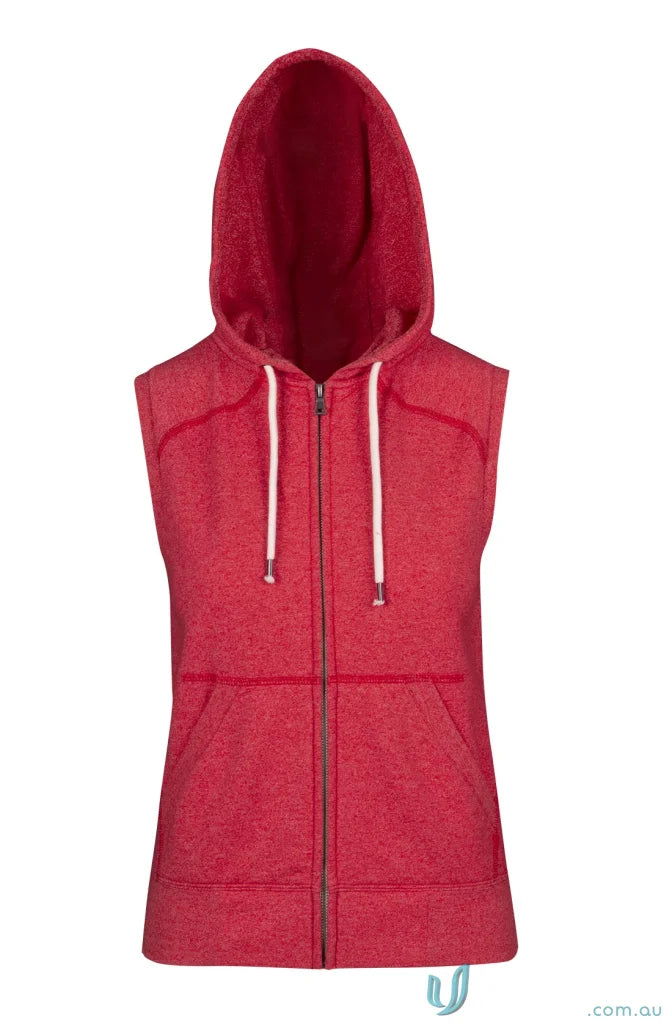 Ramo FZ77UN Ladies/Junior Heather Sleeveless Hoodies