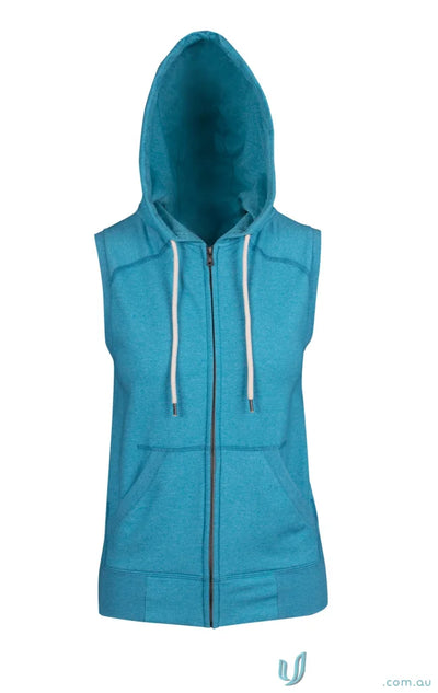 Ramo FZ77UN Ladies/Junior Heather Sleeveless Hoodies