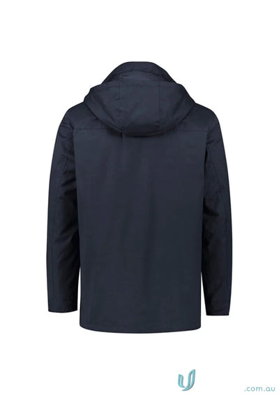 Ladies Melbourne Comfort Jacket with navy hooded jacket, perfect to stay warm RJK265L