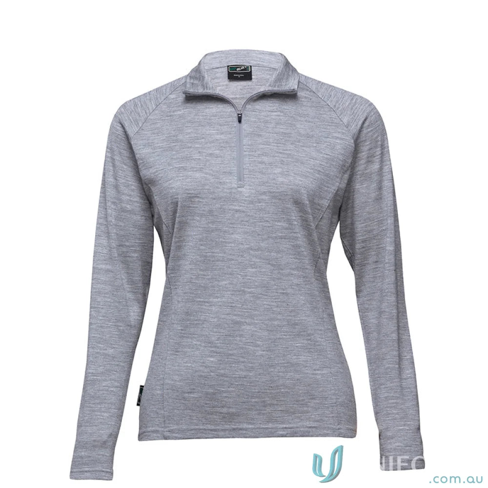 Gear For Life WEGMZ Ladies Merino GFL Zip Pullover