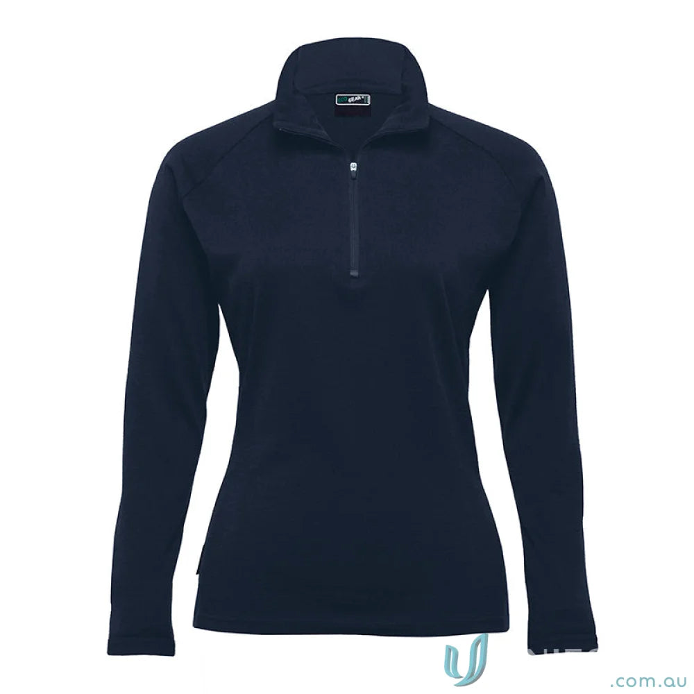 Gear For Life WEGMZ Ladies Merino GFL Zip Pullover