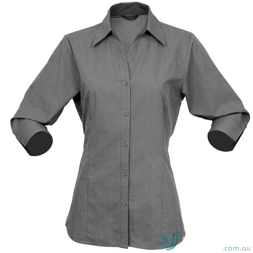 2136Q-PT 2136Q Ladies SilverTech 3Q Shirt