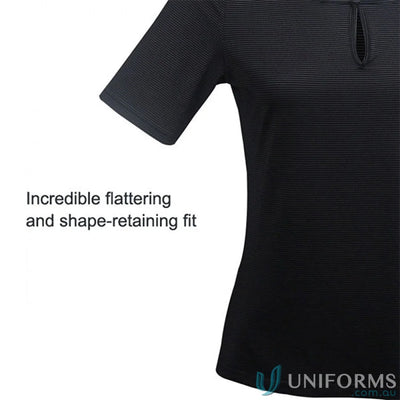 1258S-PT 1258S Ladies SilverTech Top