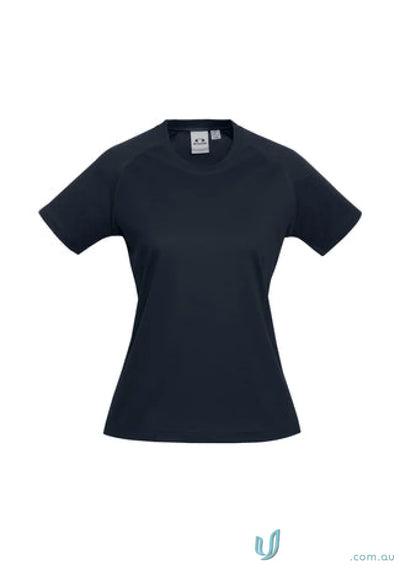 Dark blue Ladies Sprint BizCool Tee perfect for comfy bizcool style, no uncomfortable uniforms