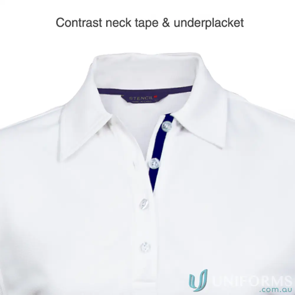 Stencil 1162-PT Ladies SuperDry Polo