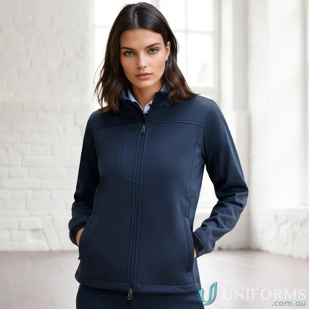 Womens softshell jacket from Ladies U:Tech SoftShell collection with pockets