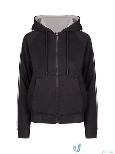 Active Outerwear - Discover the Ultimate Active Outerwear F600UN Ladies Unbrushed Fleece Sweater in Charcoal/Grey